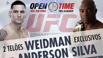 Imagem Armazém Vilas exibe luta de Anderson Silva com show de Tuca Fernandes