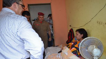 Imagem Sesab mobiliza equipe para deslocar paciente com obesidade mórbida em Canabrava