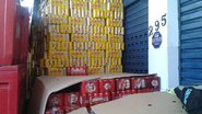 Imagem Iemanjá: 3 mil caixas de cervejas armazenadas irregularmente são apreendidas