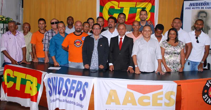 Imagem Nova diretoria do Sindseps tomou posse nesta segunda