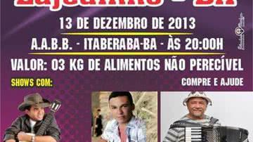Imagem Artistas fazem show para ajudar vítimas de Lajedinho