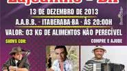 Imagem Artistas fazem show para ajudar vítimas de Lajedinho