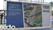 Imagem Avenida Paralela sentido aeroporto com tráfego lento