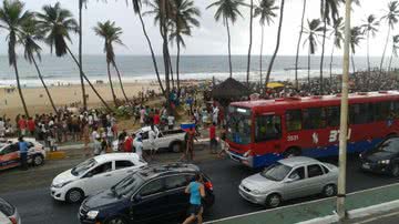 Imagem Caos e desordem no trânsito marcam Verão Coca Cola neste domingo