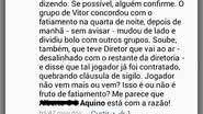 Imagem  Revelada crise no Bahia, presidente da Povão dispara: a lama continua a mesma