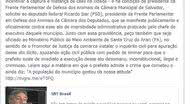 Imagem Cães são brutalmente mortos e políticos pedem punição. Veja vídeo
