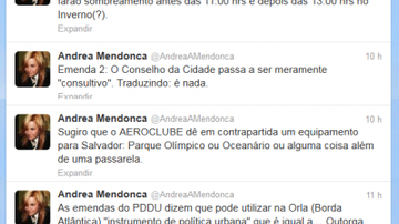 Imagem Vereadora Andrea Mendonça lança "Veta João"