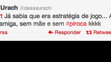 Imagem “Sem amiga, sem mãe e sem p...”, diz Urach sobre Bárbara após fim de namoro