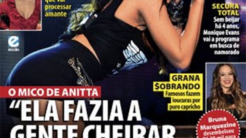 Imagem Pum da funkeira Anitta vira capa de revista