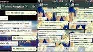 Imagem Após fim do namoro, adolescente grávida ameaça tirar a própria vida no WhatsApp