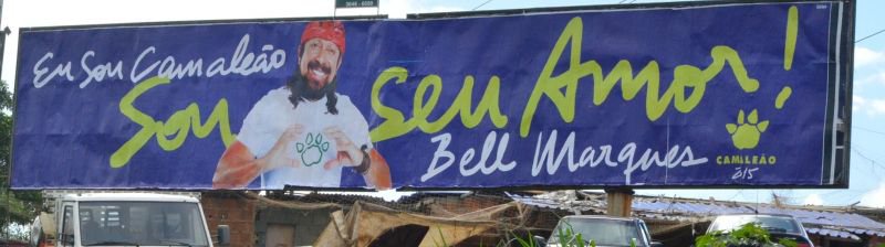 Imagem Conforme Bocão News antecipou, Bell Marques arrasta Camaleão em 2015