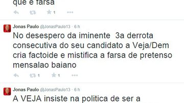 Imagem Instituto Brasil x PT: não posso deixar de afirmar que é farsa, diz Jonas Paulo
