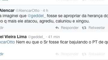 Imagem Rivais pelo Senado, Geddel e Otto Alencar trocam ofensas em rede social