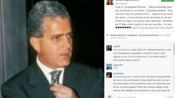 Imagem Prima de ACM Neto lembra aniversário do pai, Luís Eduardo Magalhães