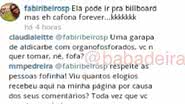 Imagem "Quer meio kg de p...", diz marido de Claudia Leitte para internauta