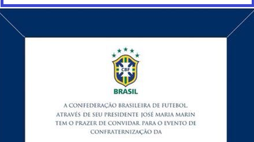 Imagem Evento de cunho político da CBF tem apoio da Globo