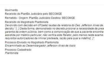 Imagem Justiça acredita que liberdade da médica Kátia Vargas ameaça ordem pública