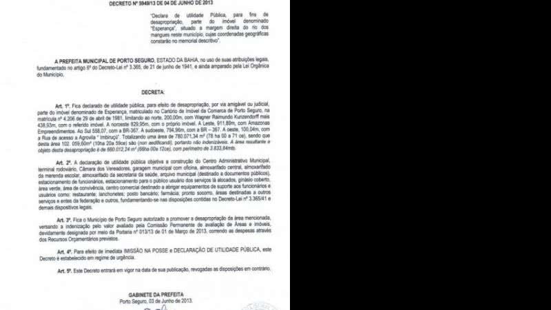 Imagem Porto Seguro: “politicagem barata”, diz marido da prefeita sobre Lúcio Caires