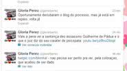 Imagem Gloria Perez sobre Guilherme de Pádua: "michê" e "vagabundo"