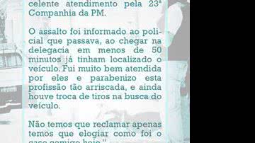 Imagem Mulher é surpreendida por bandidos e policiais em Tancredo Neves