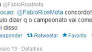 Imagem Fábio Mota volta a alfinetar Carlos Falcão
