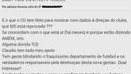 Imagem Filho de Reub Celestino dispara contra gestão de futebol do Bahia