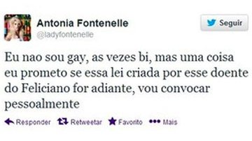 Imagem &quot;Eu não sou gay, às vezes bi&quot;, diz Antônia Fontenelle 