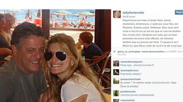 Imagem Antonia Fontenelle e filha de diretor homenageiam Marcos Paulo