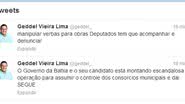Imagem Geddel acusa governo de montar operação para manipular verbas de consórcios