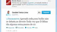 Imagem Geddel x PT: "aprendi cedo, com bufão não se debate"