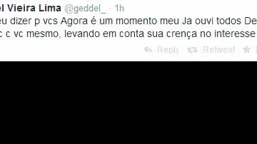 Imagem Após proposta de ACM Neto, Geddel diz que levará em conta interesse público 