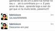 Imagem Cássio, do Corinthians, manda torcedor tomar no c*