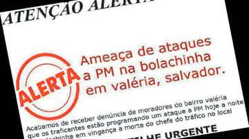 Imagem Traficantes que ameaçaram policiais em Valéria se escondem em Cosme de Farias