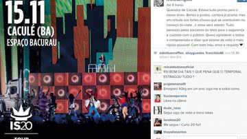 Imagem Show de Ivete Sangalo é cancelado em Caculé