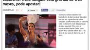 Imagem Blogueiras zoam site que anunciou gravidez de Ivete no Carnaval
