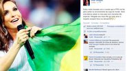 Imagem Ivete Sangalo se diz honrada com convite da Fifa