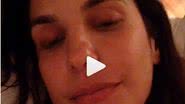 Imagem Doente, Ivete cancela show e posta vídeo. Assista