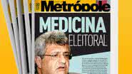 Imagem Jornal da Metrópole: "João Bacelar usa unidades de saúde para se promover&q