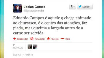 Imagem Petista baiano dispara contra Eduardo Campos
