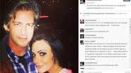 Imagem Kamyla Simioni posta foto da irmã ao lado de cantor e provoca