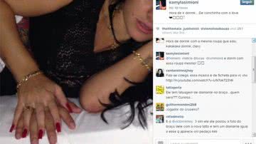 Imagem Será? Victor Ramos teria passado noite com Kamyla Simioni