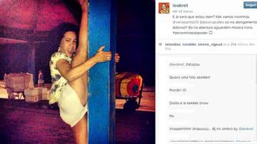 Imagem Leo Kret posta foto de alongamento e faz mistério sobre música nova