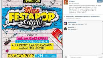 Imagem Leo Kret lança banda e cria promoção com "kit retorno às aulas"