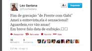Imagem Léo Santana é o convidado do De Frente com Gabi