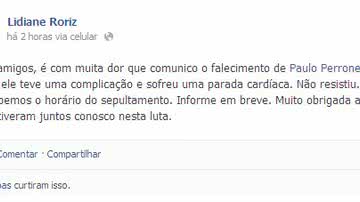 Imagem Amigos e familiares prestam apoio à família Perrone