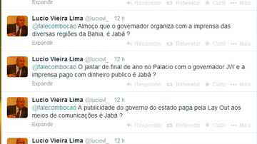 Imagem Lúcio Vieira chama lista de jabá do Bahia de leviana