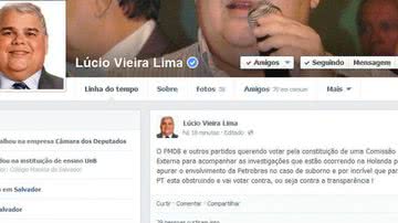 Imagem Petrobras: Lúcio Vieira Lima acusa bancada do PT de dificultar investigação