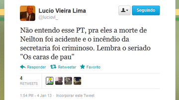 Imagem Incêndio no prédio da Educação: presidente do PMDB ironiza petistas