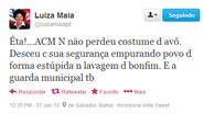 Imagem Na Lavagem do Bonfim, Luiza Maia dispara contra Neto