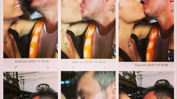 Imagem Manno Góes publica foto beijando a mulher e diz: “isso é um chupão de verdade”